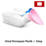 Pispot Perempuan Dengan Tutup / Urinal Perempuan Plastik ONEMED - Gambar 2