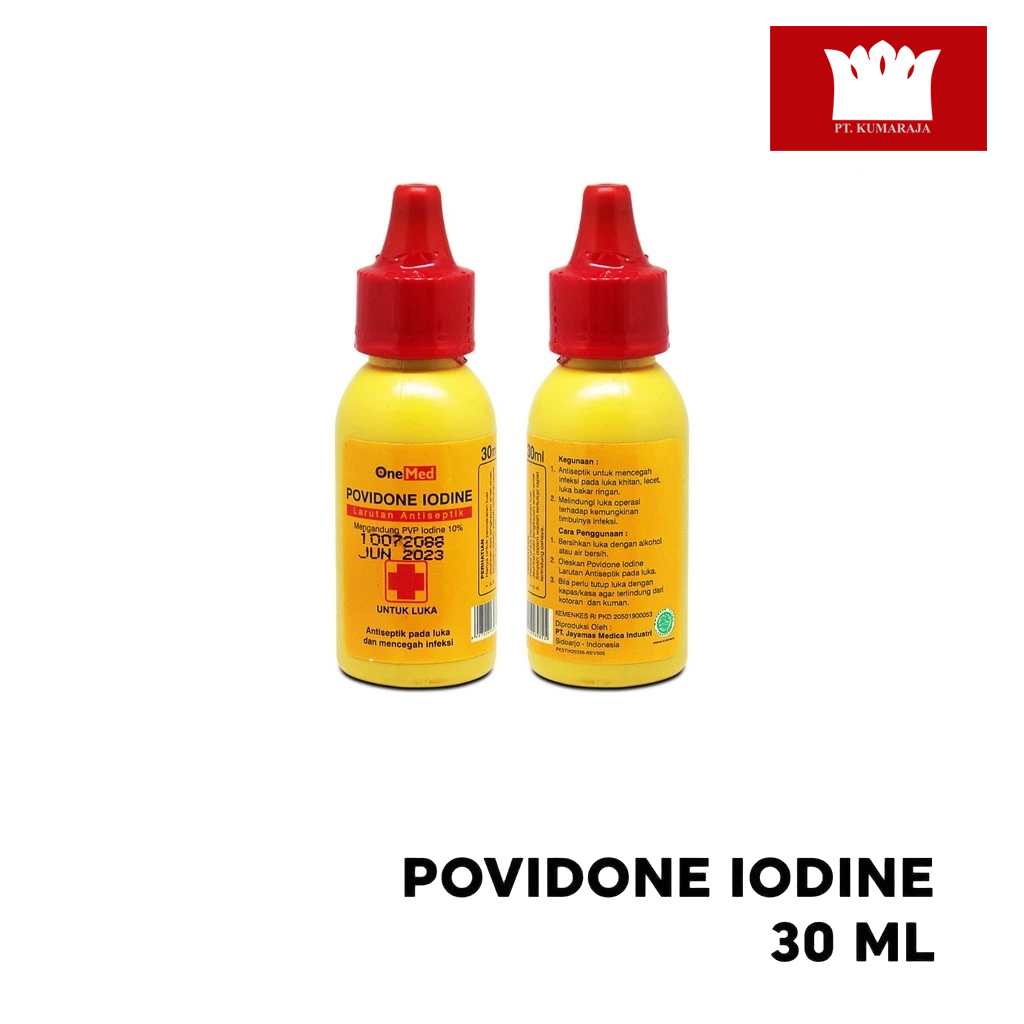 Povidone Iodine OneMed 30ml BLI Povidone Iodine OneMed 30ml BLI - Gambar 1