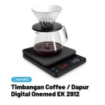ONEMED Timbangan Kopi Digital EK 2912 R With USB - Digital Coffee Scale Touch Screen BLI - Gambar 2